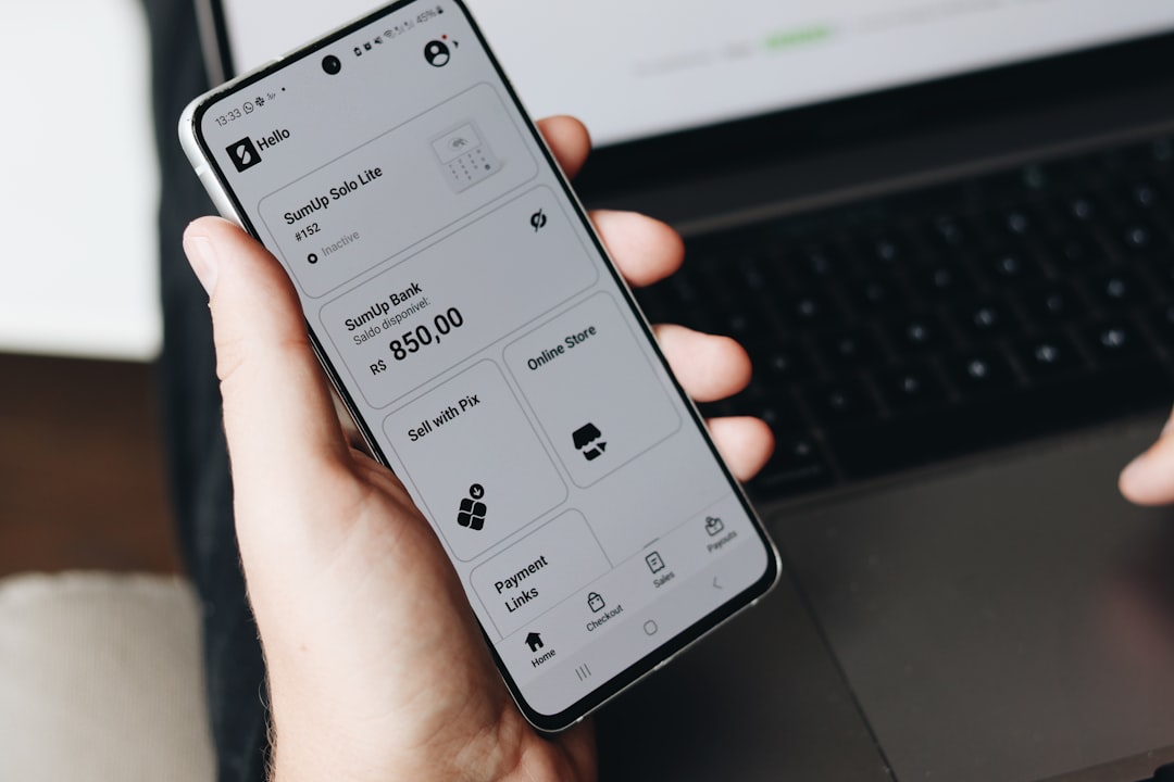 The SumUp mobile app shows account balance, Pix payment options, and access to SumUp Bank, offering entrepreneurs and small businesses a seamless way to manage finances and accept payments.